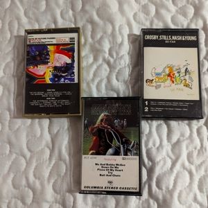 1970s Music Bundle - Janis Joplin, Moody Blues and Crosby, Stills Nash and Young